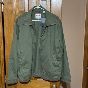 Levi's Men's Olive Green Lightweight Jacket